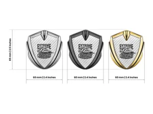 Emblem Silicon Badge Universal Shiny Top